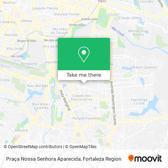 Praça Nossa Senhora Aparecida map