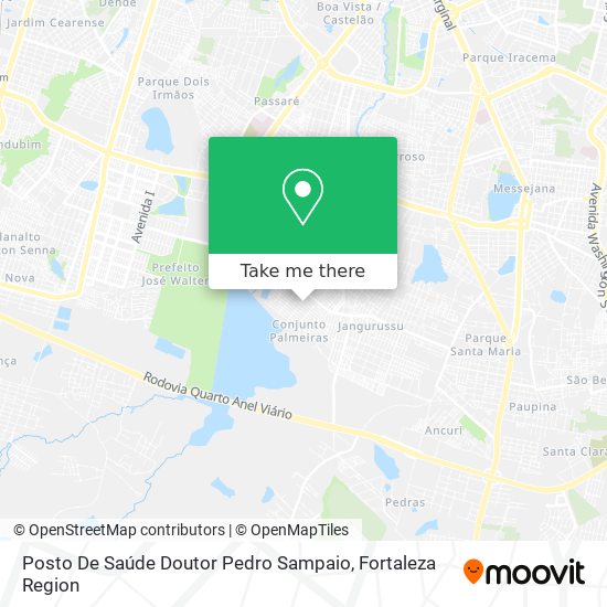 Posto De Saúde Doutor Pedro Sampaio map