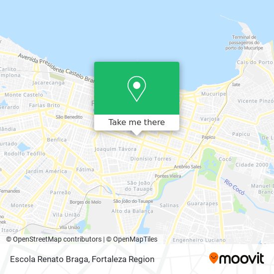 Mapa Escola Renato Braga