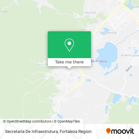 Secretaria De Infraestrutura map