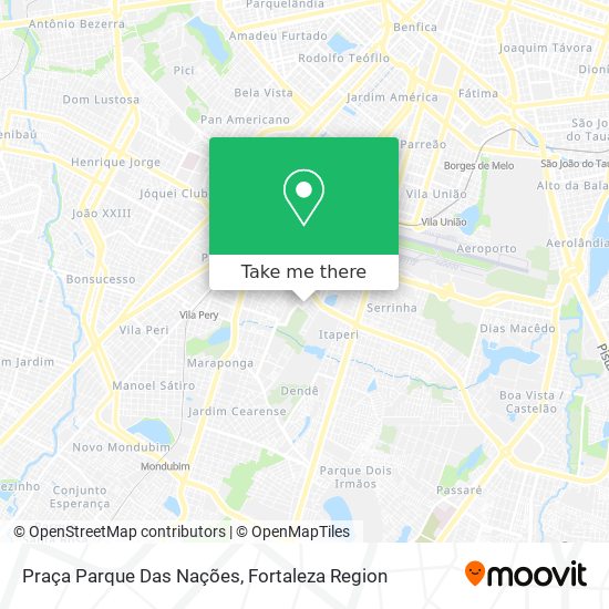 Praça Parque Das Nações map