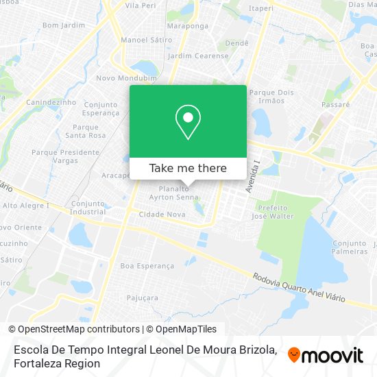 Escola De Tempo Integral Leonel De Moura Brizola map