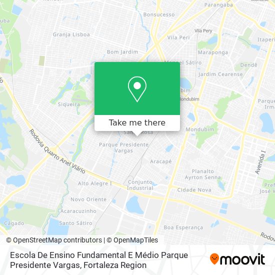 Escola De Ensino Fundamental E Médio Parque Presidente Vargas map