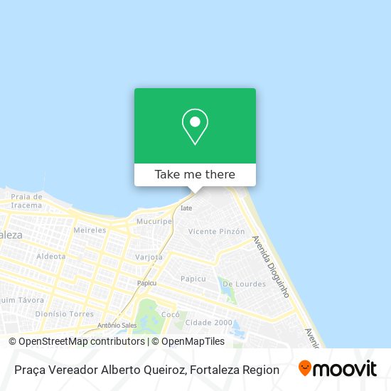 Praça Vereador Alberto Queiroz map