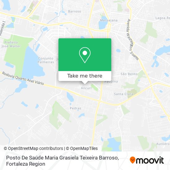 Posto De Saúde Maria Grasiela Teixeira Barroso map