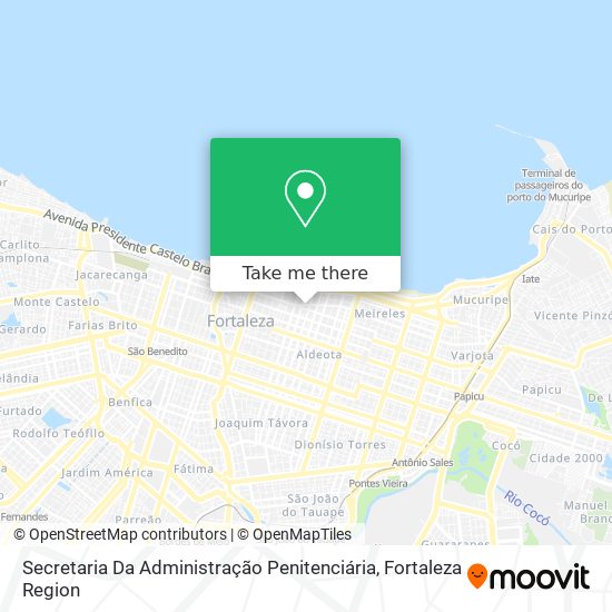 Mapa Secretaria Da Administração Penitenciária