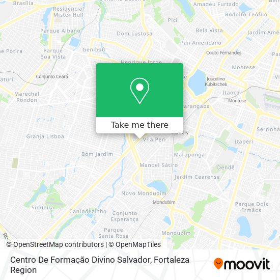 Centro De Formação Divino Salvador map