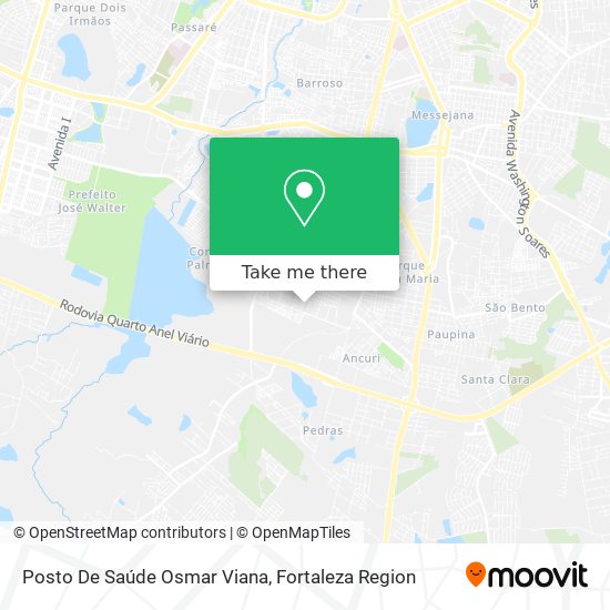 Posto De Saúde Osmar Viana map