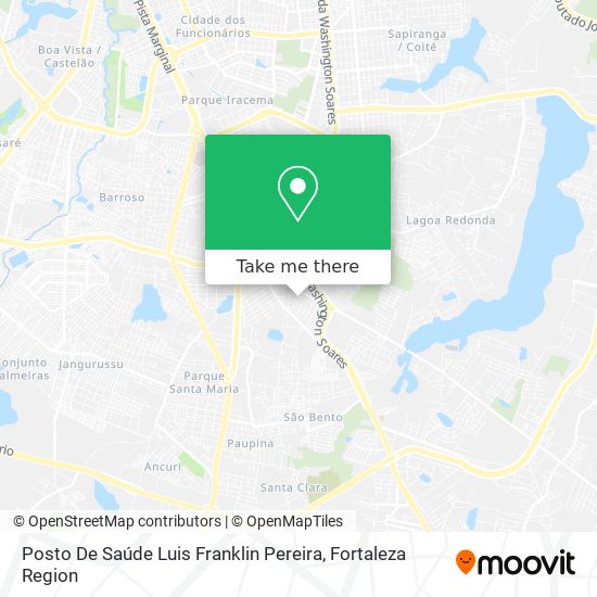 Posto De Saúde Luis Franklin Pereira map