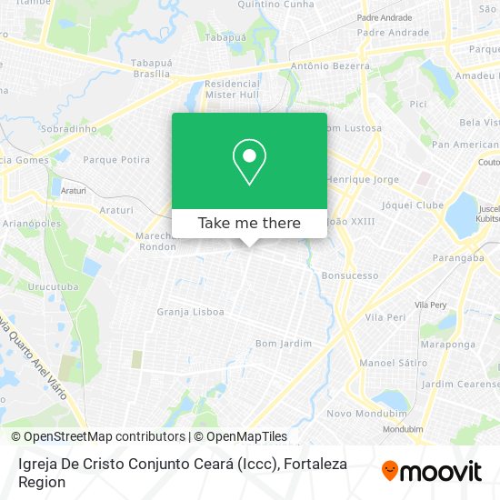 Igreja De Cristo Conjunto Ceará (Iccc) map