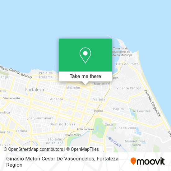 Ginásio Meton César De Vasconcelos map