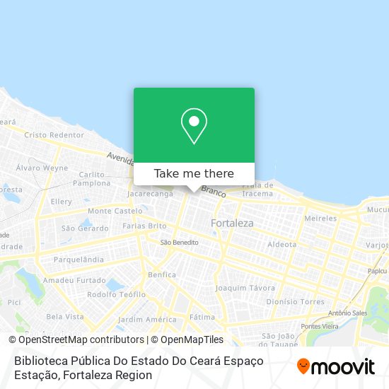Biblioteca Pública Do Estado Do Ceará Espaço Estação map