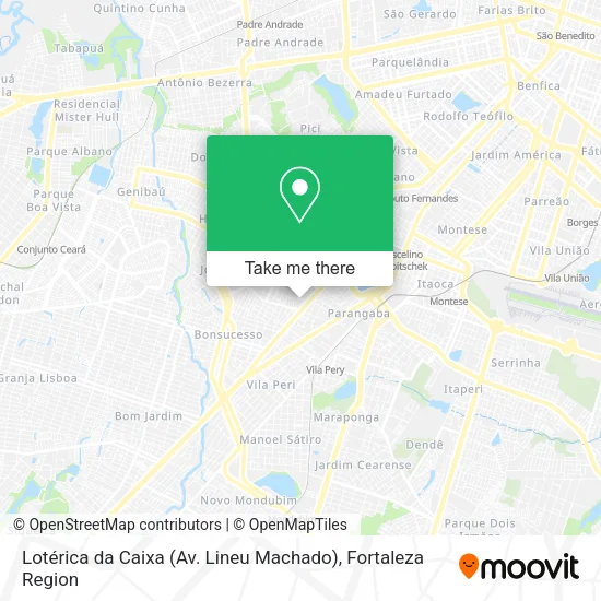 Lotérica da Caixa (Av. Lineu Machado) map
