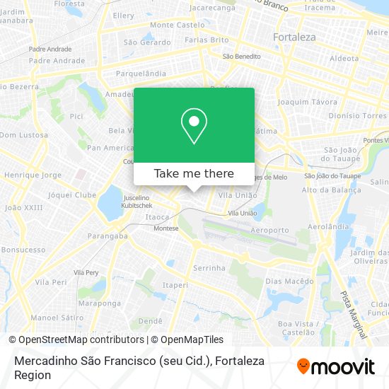 Mercadinho São Francisco (seu Cid.) map
