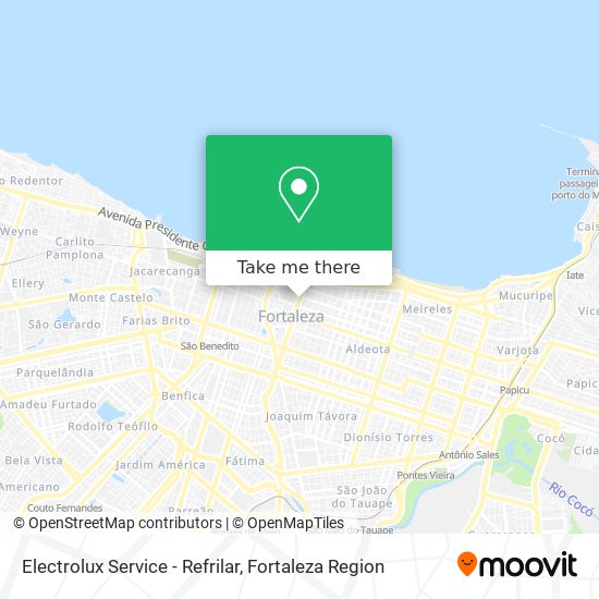 Electrolux Service - Refrilar map