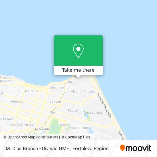 M. Dias Branco - Divisão GME. map