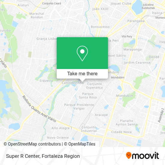 Super R Center map