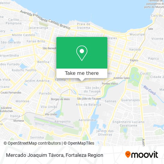 Mercado Joaquim Távora map