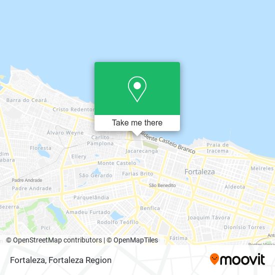 Mapa Fortaleza