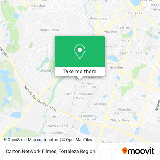 Carton Network Filmes map