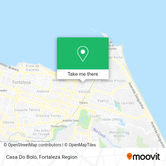 Casa Do Bolo map