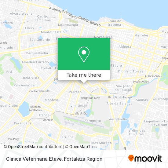 Clinica Veterinaria Etave map