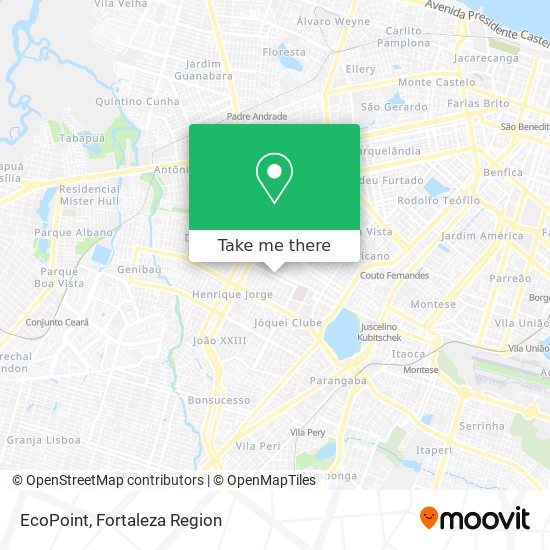 EcoPoint map