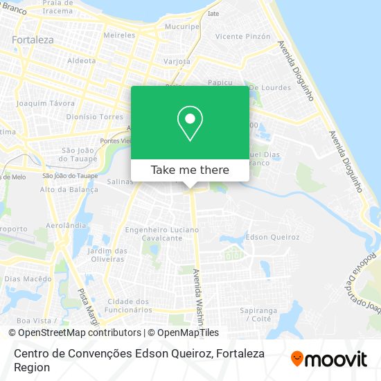 Centro de Convenções Edson Queiroz map