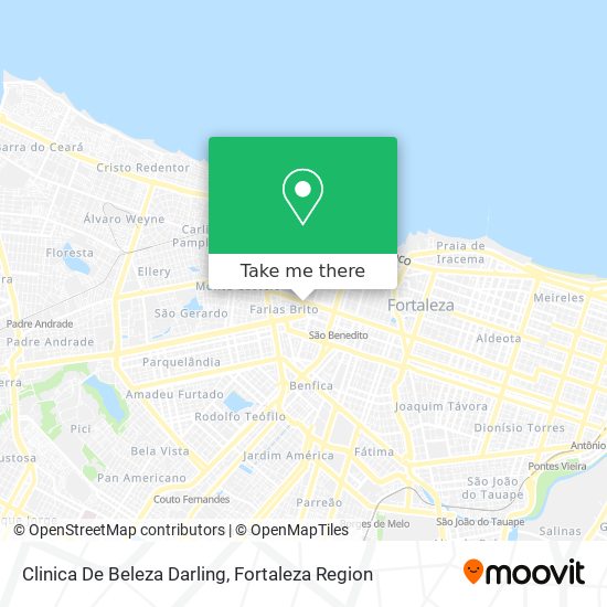 Clinica De Beleza Darling map