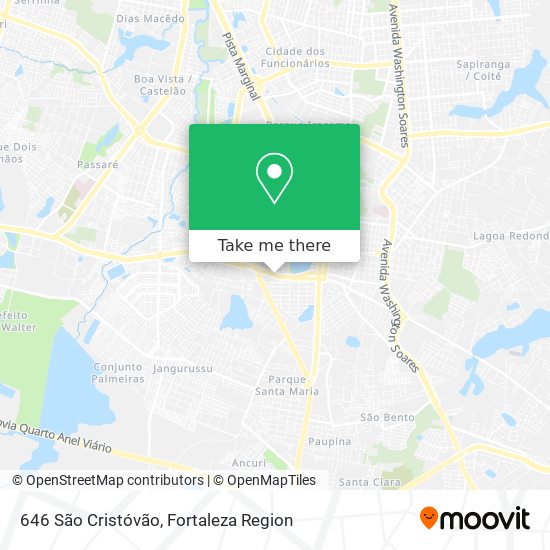 646 São Cristóvão map