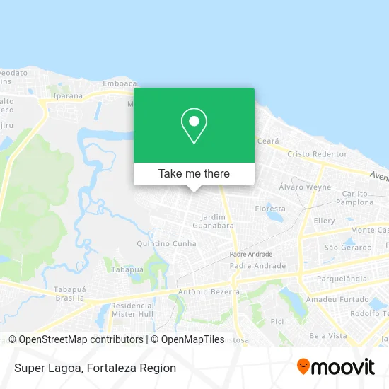 Super Lagoa map