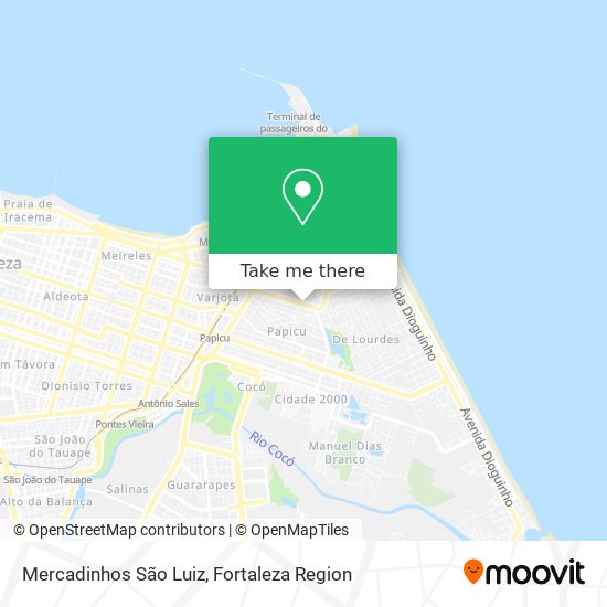 Mercadinhos São Luiz map