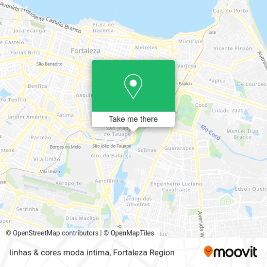 linhas & cores moda íntima map