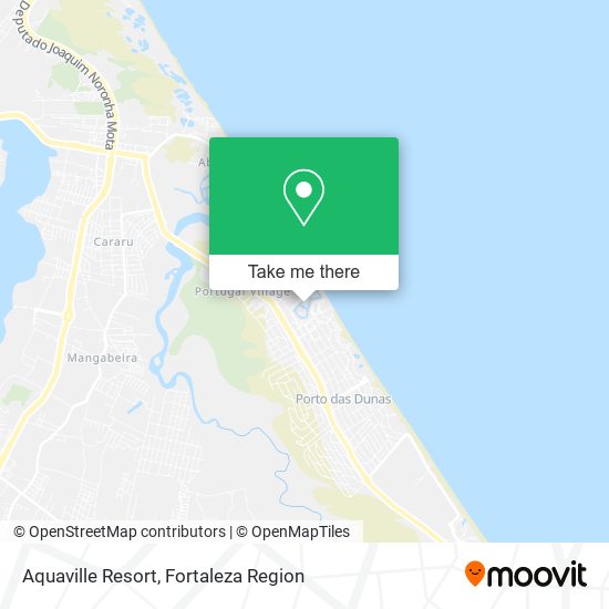 Aquaville Resort map