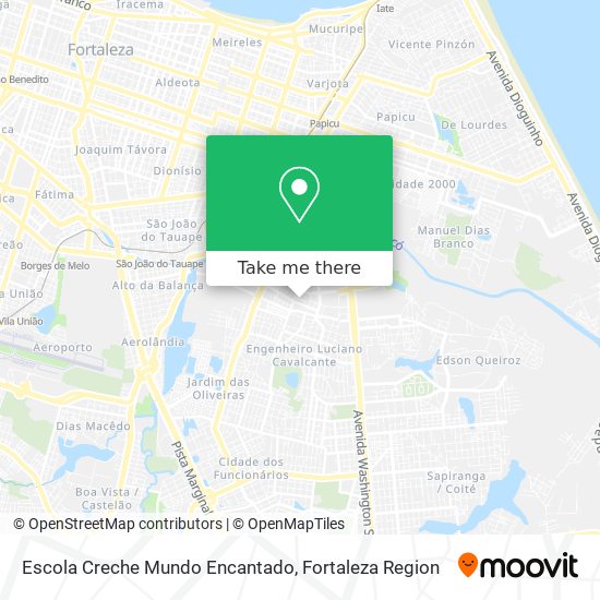 Escola Creche Mundo Encantado map