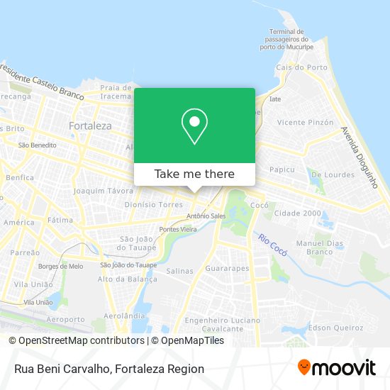 Rua Beni Carvalho map