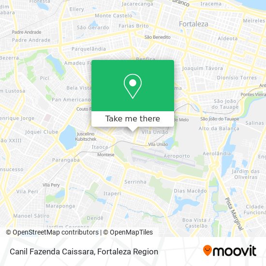 Canil Fazenda Caissara map