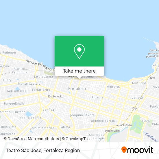 Teatro São Jose map