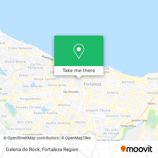 Galeria do Rock map