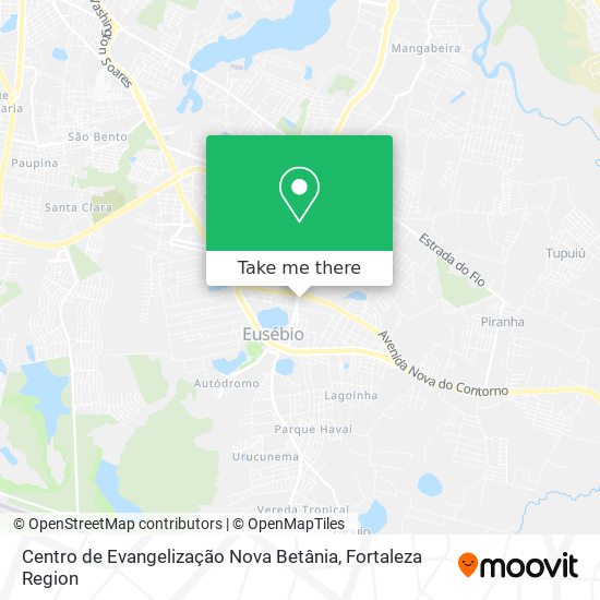 Centro de Evangelização Nova Betânia map