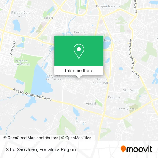 Sítio São João map