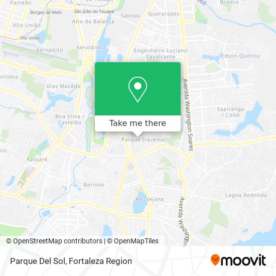 Parque Del Sol map