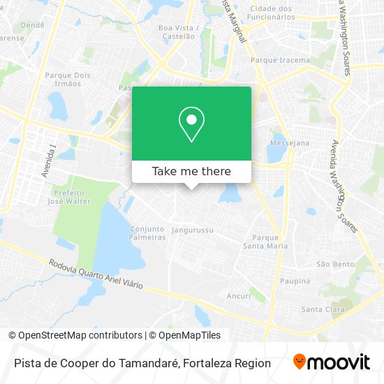 Pista de Cooper do Tamandaré map