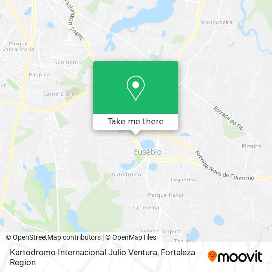 Kartodromo Internacional Julio Ventura map
