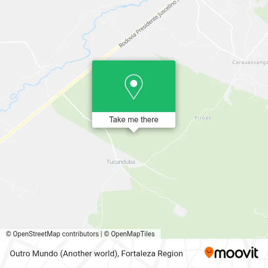 Outro Mundo (Another world) map