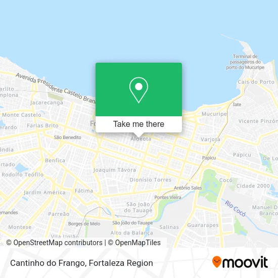 Cantinho do Frango map