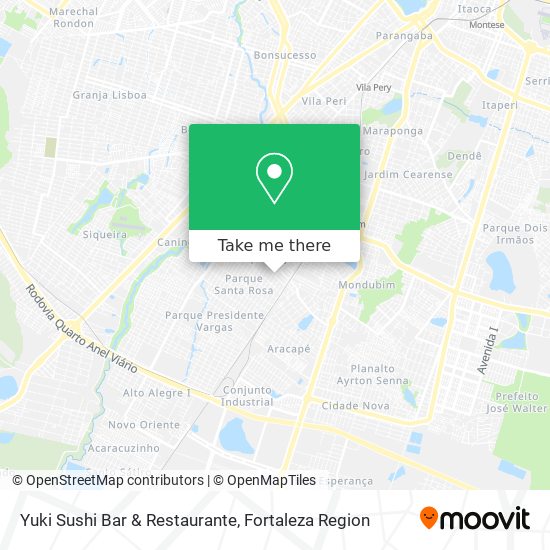 Yuki Sushi Bar & Restaurante map