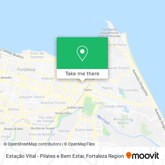 Estação Vital - Pilates e Bem Estar map