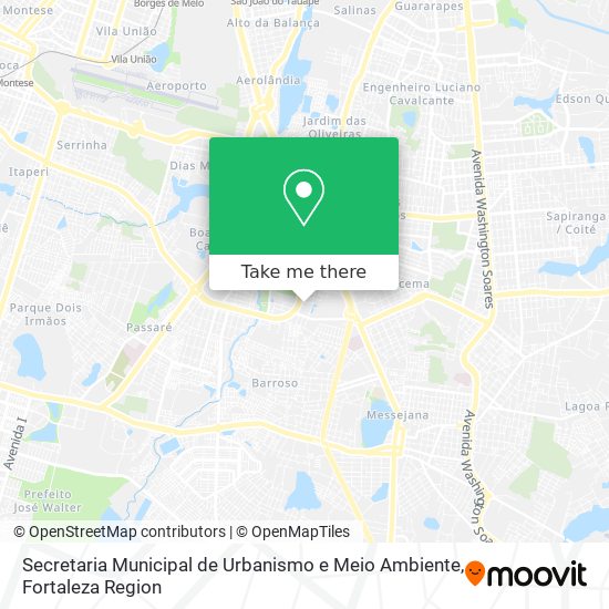 Secretaria Municipal de Urbanismo e Meio Ambiente map