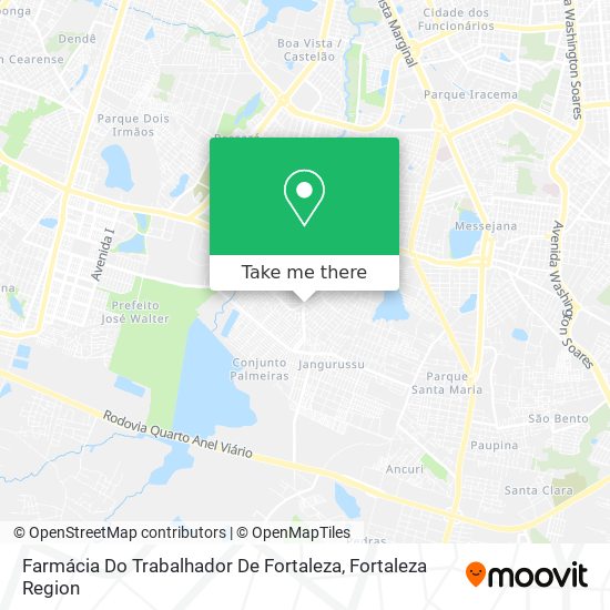 Farmácia Do Trabalhador De Fortaleza map